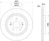 Bremsscheibe HELLA 8DD 355 135-221