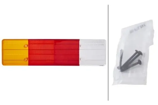 Lichtscheibe, Heckleuchte rechts HELLA 9EL 131 420-011 Bild Lichtscheibe, Heckleuchte rechts HELLA 9EL 131 420-011