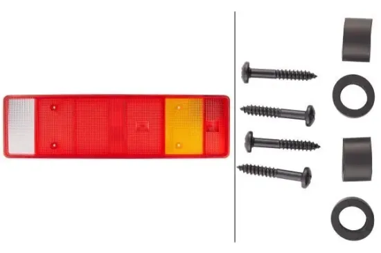 Lichtscheibe, Heckleuchte links rechts HELLA 9EL 152 889-001 Bild Lichtscheibe, Heckleuchte links rechts HELLA 9EL 152 889-001