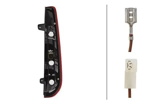 Heckleuchte links HELLA 9EL 354 678-051 Bild Heckleuchte links HELLA 9EL 354 678-051