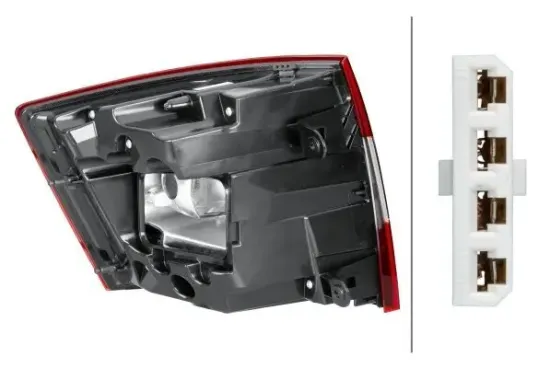 Heckleuchte rechts HELLA 9EL 354 848-041 Bild Heckleuchte rechts HELLA 9EL 354 848-041
