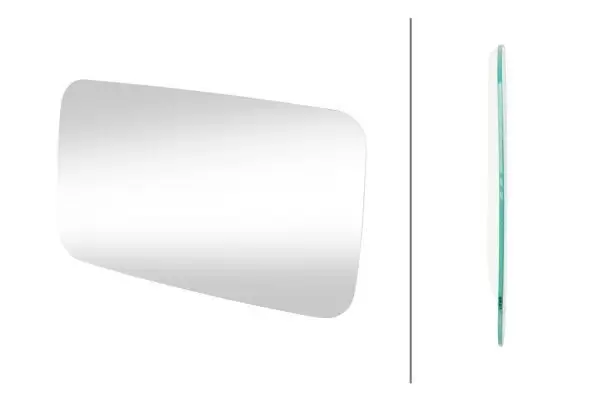Spiegelglas, Außenspiegel beidseitig HELLA 9EY 561 042-002