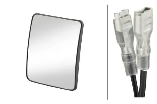 Spiegelglas, Außenspiegel 24 V beidseitig HELLA 9MX 562 846-002 Bild Spiegelglas, Außenspiegel 24 V beidseitig HELLA 9MX 562 846-002
