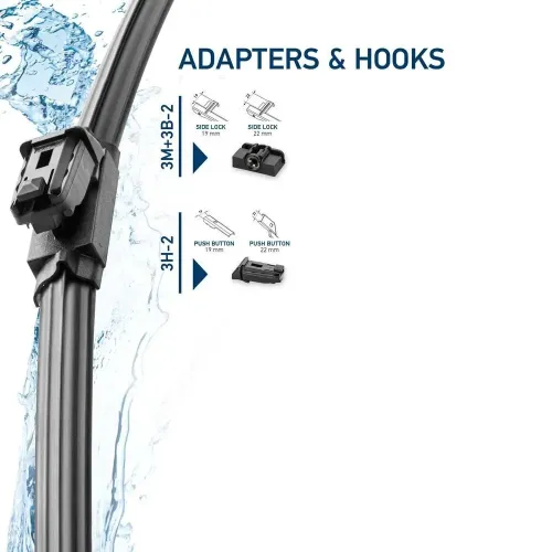 Wischblatt vorne HELLA 9XW 358 164-011 Bild Wischblatt vorne HELLA 9XW 358 164-011