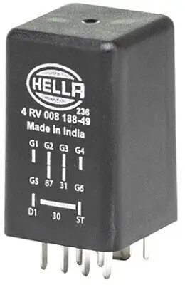 Steuergerät, Glühzeit 12 V HELLA 4RV 008 188-491 Bild Steuergerät, Glühzeit 12 V HELLA 4RV 008 188-491