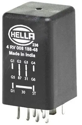 Steuergerät, Glühzeit 12 V HELLA 4RV 008 188-481