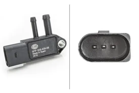 Sensor, Abgasdruck HELLA 6PP 009 409-081 Bild Sensor, Abgasdruck HELLA 6PP 009 409-081