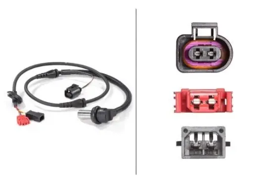 Sensor, Raddrehzahl 12 V Vorderachse HELLA 6PU 012 806-161 Bild Sensor, Raddrehzahl 12 V Vorderachse HELLA 6PU 012 806-161