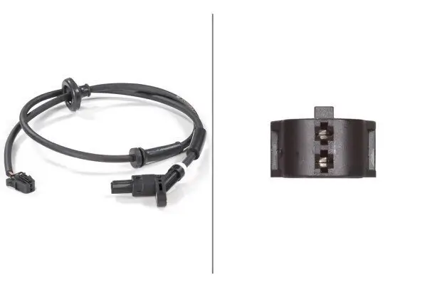 Sensor, Raddrehzahl 12 V Hinterachse HELLA 6PU 010 039-381