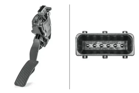 Sensor, Fahrpedalstellung HELLA 6PV 009 765-731 Bild Sensor, Fahrpedalstellung HELLA 6PV 009 765-731