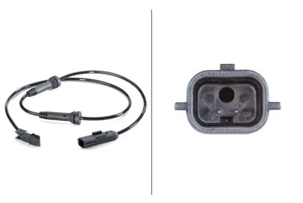 Sensor, Raddrehzahl 12 V HELLA 6PU 012 806-251