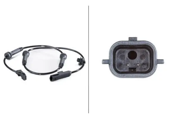 Sensor, Raddrehzahl 12 V Vorderachse HELLA 6PU 012 806-241