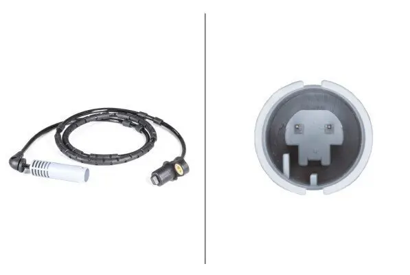 Sensor, Raddrehzahl 12 V Hinterachse HELLA 6PU 010 039-491