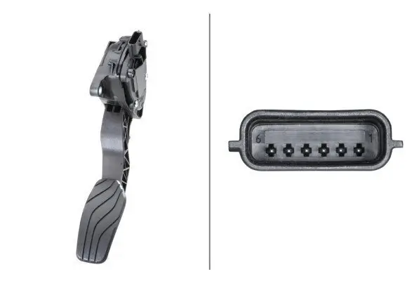 Sensor, Fahrpedalstellung HELLA 6PV 009 978-791