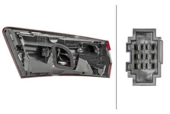 Heckleuchte 12 V rechts HELLA 2SK 354 832-081 Bild Heckleuchte 12 V rechts HELLA 2SK 354 832-081