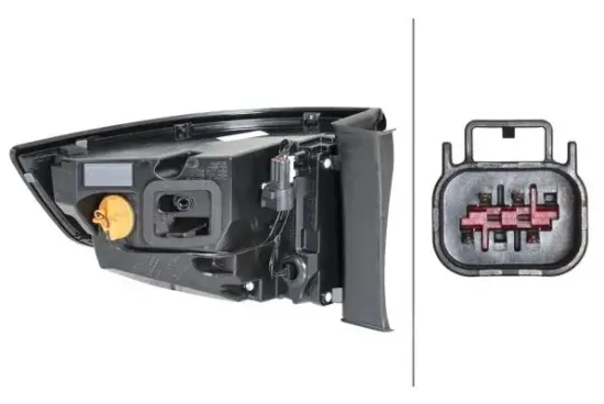 Heckleuchte 12 V rechts HELLA 2SD 354 831-041 Bild Heckleuchte 12 V rechts HELLA 2SD 354 831-041