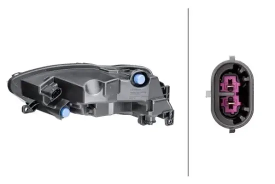 Nebelscheinwerfer 12 V rechts HELLA 1ND 012 996-021 Bild Nebelscheinwerfer 12 V rechts HELLA 1ND 012 996-021
