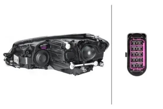 Hauptscheinwerfer 12 V rechts HELLA 1EB 013 924-021 Bild Hauptscheinwerfer 12 V rechts HELLA 1EB 013 924-021