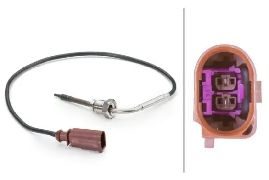 Sensor, Abgastemperatur vor Rußpartikelfilter HELLA 6PT 014 494-231 Bild Sensor, Abgastemperatur vor Rußpartikelfilter HELLA 6PT 014 494-231