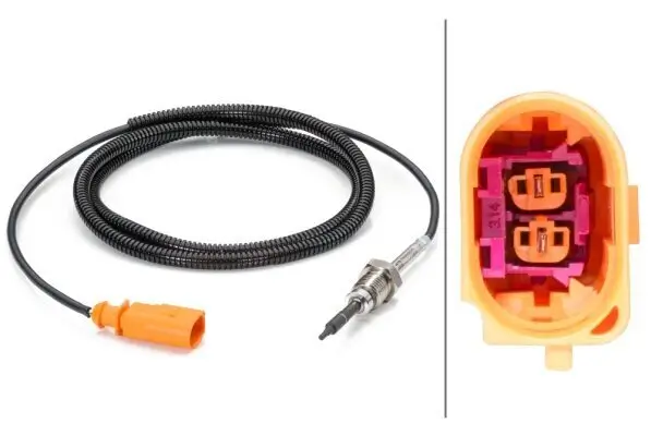 Sensor, Abgastemperatur nach Rußpartikelfilter HELLA 6PT 014 494-251