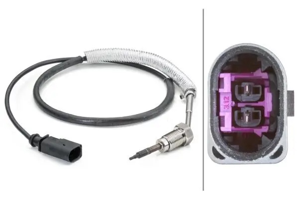 Sensor, Abgastemperatur HELLA 6PT 014 494-291