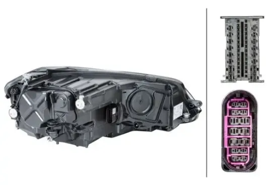 Hauptscheinwerfer links HELLA 1LX 013 924-711 Bild Hauptscheinwerfer links HELLA 1LX 013 924-711