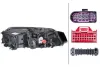 Hauptscheinwerfer 12 V links HELLA 1EX 011 496-411 Bild Hauptscheinwerfer 12 V links HELLA 1EX 011 496-411