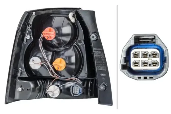 Heckleuchte 12 V rechts HELLA 2VA 354 666-121 Bild Heckleuchte 12 V rechts HELLA 2VA 354 666-121