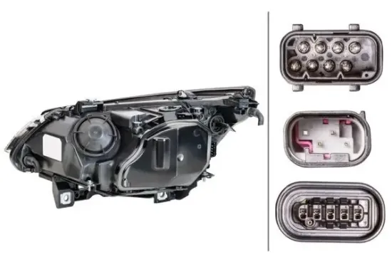 Hauptscheinwerfer 12 V rechts HELLA 1EL 160 296-001 Bild Hauptscheinwerfer 12 V rechts HELLA 1EL 160 296-001
