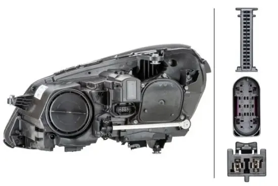 Hauptscheinwerfer 12 V rechts HELLA 1EX 011 066-621 Bild Hauptscheinwerfer 12 V rechts HELLA 1EX 011 066-621