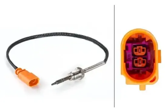 Sensor, Abgastemperatur nach AGR-Kühler HELLA 6PT 014 494-321 Bild Sensor, Abgastemperatur nach AGR-Kühler HELLA 6PT 014 494-321