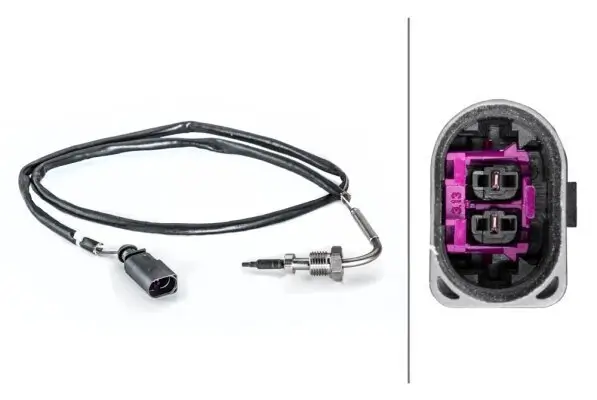 Sensor, Abgastemperatur vor Abgasturbolader HELLA 6PT 014 494-431