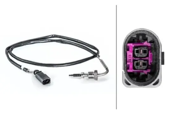 Sensor, Abgastemperatur vor Abgasturbolader HELLA 6PT 014 494-431 Bild Sensor, Abgastemperatur vor Abgasturbolader HELLA 6PT 014 494-431