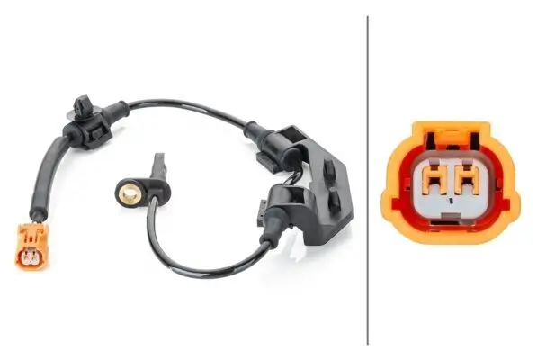 Sensor, Raddrehzahl Hinterachse HELLA 6PU 230 040-091