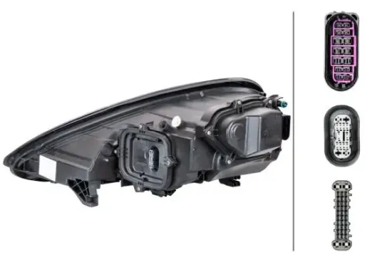 Hauptscheinwerfer 12 V rechts HELLA 1EX 011 099-121 Bild Hauptscheinwerfer 12 V rechts HELLA 1EX 011 099-121