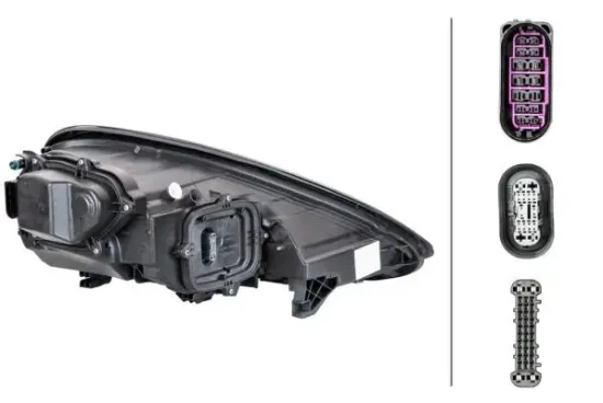 Hauptscheinwerfer 12 V links HELLA 1EX 011 099-111 Bild Hauptscheinwerfer 12 V links HELLA 1EX 011 099-111