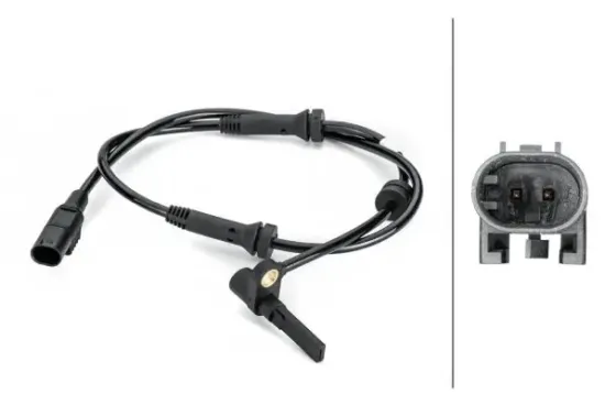 Sensor, Raddrehzahl Vorderachse rechts HELLA 6PU 012 806-531 Bild Sensor, Raddrehzahl Vorderachse rechts HELLA 6PU 012 806-531