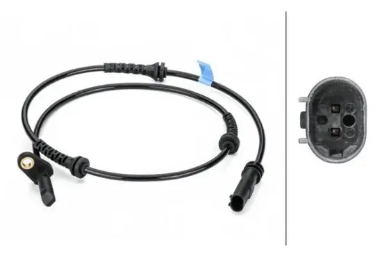 Sensor, Raddrehzahl Hinterachse HELLA 6PU 012 806-491 Bild Sensor, Raddrehzahl Hinterachse HELLA 6PU 012 806-491