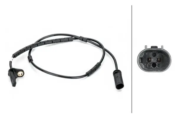 Sensor, Raddrehzahl Hinterachse HELLA 6PU 012 806-431