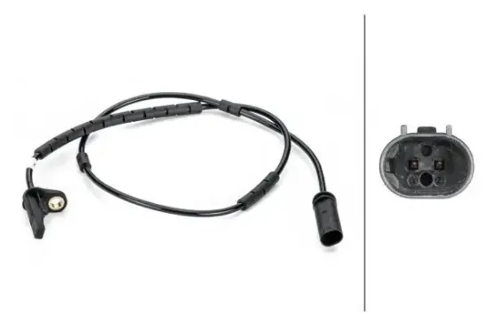 Sensor, Raddrehzahl Hinterachse HELLA 6PU 012 806-431 Bild Sensor, Raddrehzahl Hinterachse HELLA 6PU 012 806-431