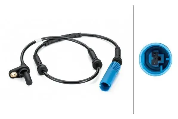 Sensor, Raddrehzahl Vorderachse HELLA 6PU 012 806-421