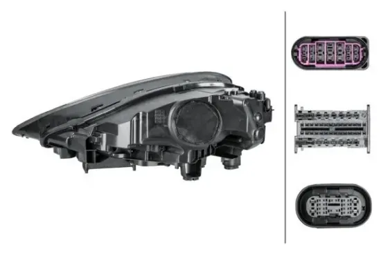 Hauptscheinwerfer 12 V rechts HELLA 1EX 014 690-081 Bild Hauptscheinwerfer 12 V rechts HELLA 1EX 014 690-081