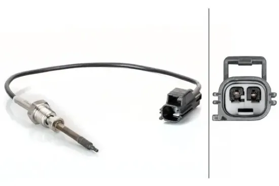 Sensor, Abgastemperatur vor Katalysator HELLA 6PT 014 495-011 Bild Sensor, Abgastemperatur vor Katalysator HELLA 6PT 014 495-011