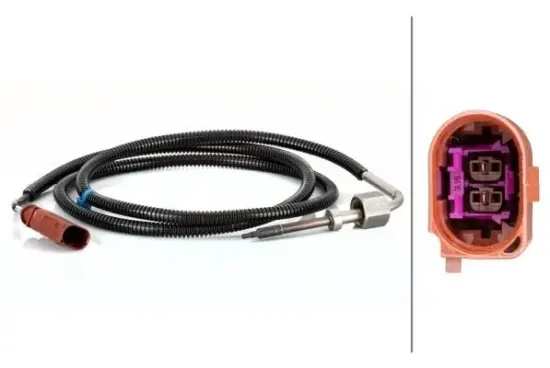 Sensor, Abgastemperatur vor Rußpartikelfilter HELLA 6PT 014 494-841 Bild Sensor, Abgastemperatur vor Rußpartikelfilter HELLA 6PT 014 494-841