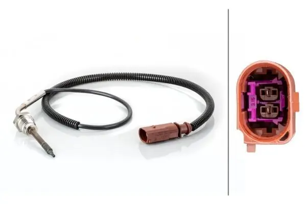 Sensor, Abgastemperatur vor Rußpartikelfilter HELLA 6PT 014 494-821