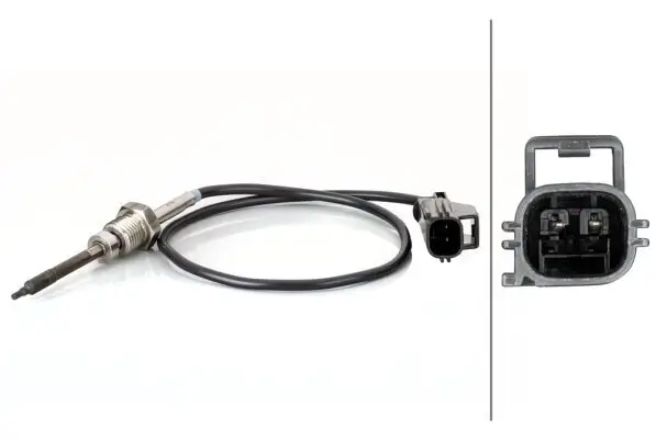Sensor, Abgastemperatur vor Rußpartikelfilter HELLA 6PT 014 494-451