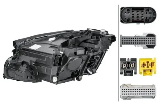 Hauptscheinwerfer rechts HELLA 1EX 012 076-681 Bild Hauptscheinwerfer rechts HELLA 1EX 012 076-681