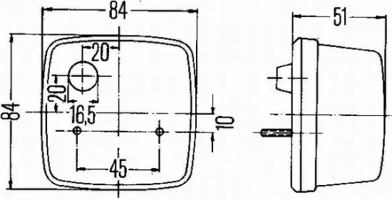 Blinkleuchte 12 V 24 V vorne links vorne rechts HELLA 2BE 003 014-251 Bild Blinkleuchte 12 V 24 V vorne links vorne rechts HELLA 2BE 003 014-251
