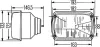 Hauptscheinwerfer 12 V HELLA 1AD 003 305-001 Bild Hauptscheinwerfer 12 V HELLA 1AD 003 305-001