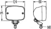 Nebelschlussleuchte 12 V links hinten rechts HELLA 2NE 002 985-001 Bild Nebelschlussleuchte 12 V links hinten rechts HELLA 2NE 002 985-001